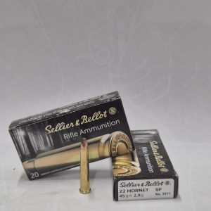 .22 HORNET SP 2,9g/45grs Sellier & Bellot