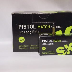.22 LONG RIFLE Pistol Match Special 2,59g/40grs SK