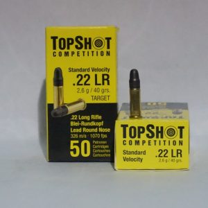 .22 LONG RIFLE 2,6g/40grs TOPSHOT