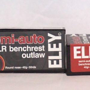 .22 LONG RIFLE Semi-Auto Benchrest Outlaw 2,72g/42grs ELEY
