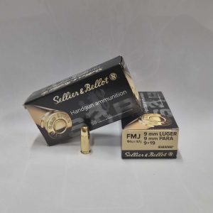 .9mm LUGER FMJ Subsonic 9,7g/150grs Sellier & Bellot